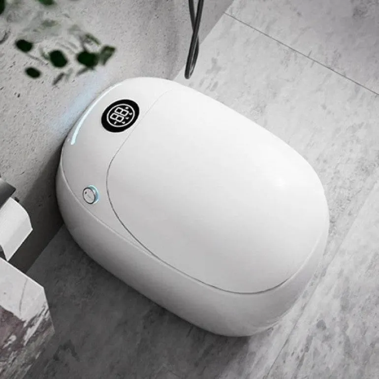 Beheizter Toilettensitz – Intelligentes, hygienisches, eiförmiges Design