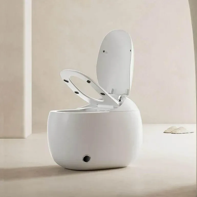 Beheizter Toilettensitz – Intelligentes, hygienisches, eiförmiges Design