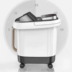 Beheiztes Fußbad – Automatisches Vibrationsmassagebad