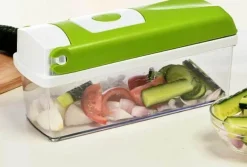 Behälter für Lebensmittelschneider – Küchenvorbereitungswerkzeug zum Zerkleinern und Aufbewahren