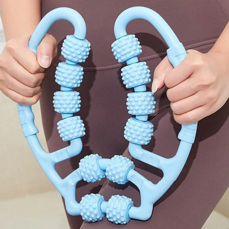 Beinmassagegerät – Komfort-Relaxer mit mehreren Rädern