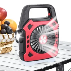 Beleuchteter Outdoor-Ventilator – Vielseitige Kühlausrüstung für Abenteuer und Camping