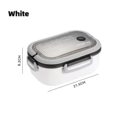 Bento-Lunchbox für Kinder – 2-lagiger, mikrowellengeeigneter Lebensmittelbehälter für die Schule und Outdoor-Aktivitäten