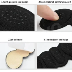 Bequeme Fersenpolster – selbstklebende Schuheinlagen für zusätzliche Dämpfung