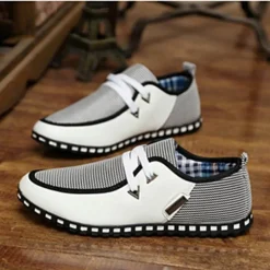 Bequeme, leichte Herren-Schnürschuhe – lässiges, atmungsaktives Schuhwerk