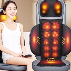 Bequemes elektrisches Autositzmassagegerät – Entspannendes Rückenmassagekissen