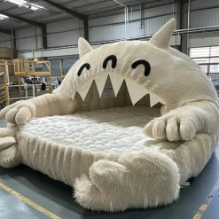 Übergroße Plüsch-Tierbetten - Cozy Pet Lounge