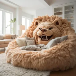 Übergroße Plüsch-Tierbetten - Cozy Pet Lounge
