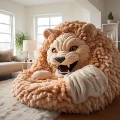 Übergroße Plüsch-Tierbetten - Cozy Pet Lounge