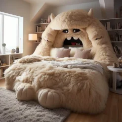 Übergroße Plüsch-Tierbetten - Cozy Pet Lounge