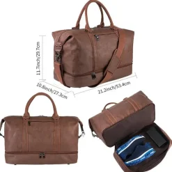 Übergroße Wochenendtasche – Großes Handgepäck für Männer & Frauen