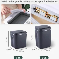 Berührungsloser automatischer Mülleimer – intelligenter Sensor-Abfalleimer