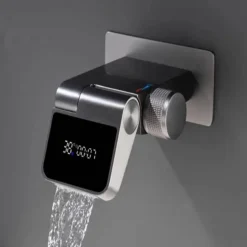 Berührungsloser LED-Wasserhahn – Einstellbarer Durchfluss, moderner Wasserhahn für das Badezimmer