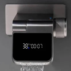 Berührungsloser LED-Wasserhahn – Einstellbarer Durchfluss, moderner Wasserhahn für das Badezimmer