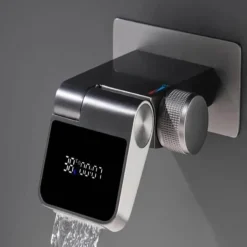 Berührungsloser LED-Wasserhahn – Einstellbarer Durchfluss, moderner Wasserhahn für das Badezimmer