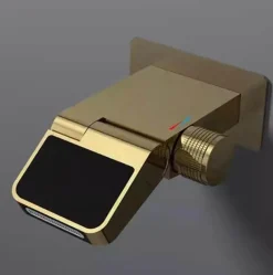 Berührungsloser LED-Wasserhahn – Einstellbarer Durchfluss, moderner Wasserhahn für das Badezimmer