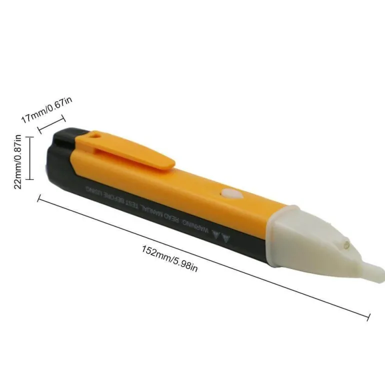 Berührungsloser Spannungsprüfstift mit LED-Licht