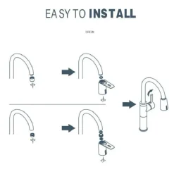 Berührungsloser Wasserhahnkopf – Wassersparender Wasserhahnaufsatz mit intelligentem Sensor