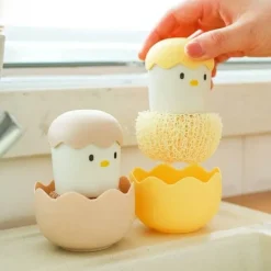 Überraschungsei-Reinigungsbürste – Küchenschrubber