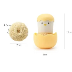 Überraschungsei-Reinigungsbürste – Küchenschrubber