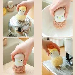 Überraschungsei-Reinigungsbürste – Küchenschrubber