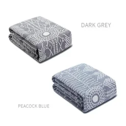 Überwurfdecke aus Baumwollgaze – weiche Sommertagesdecke für Schlafsäle und Sofas