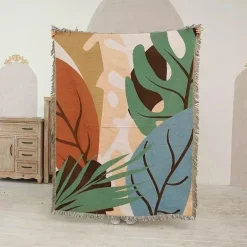 Überwurfdecke im europäischen Stil – gemütliche Bettwäsche für draußen