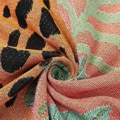 Überwurfdecke im europäischen Stil – gemütliche Bettwäsche für draußen