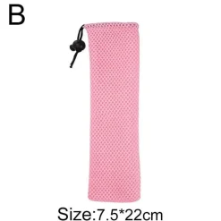 Bestecketui aus Baumwollleinen – Reise-Esstasche mit Kordelzug