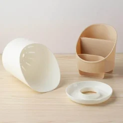 Besteckhalter für die Küche mit mehreren Aufbewahrungsmöglichkeiten – Robuster Utensilien-Organizer