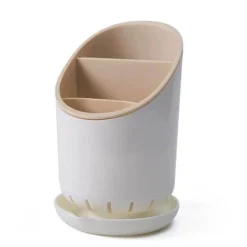 Besteckhalter für die Küche mit mehreren Aufbewahrungsmöglichkeiten – Robuster Utensilien-Organizer