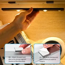 Bewegungssensor USB-Schrankleuchte - LED-kabelloses Nachtlicht