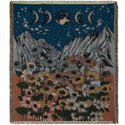 Böhmische Outdoor-Decke – Luxus-Camping-Wandteppich