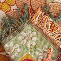 Böhmische Wandteppichdecke - Floraler Sofabezug