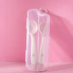 Biegbares Löffel-Gabel-Set für Babys – weiches, flexibles Besteck für Kleinkinder