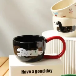 Big Ear Mug - Lustige Kaffee- und Haferflockentasse aus Keramik