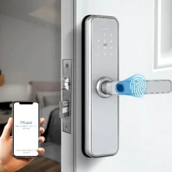 Biometrisches Fingerabdruck-Türschloss - Intelligentes Sicherheitszugangssystem