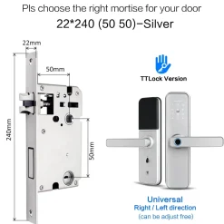 Biometrisches Fingerabdruck-Türschloss - Intelligentes Sicherheitszugangssystem