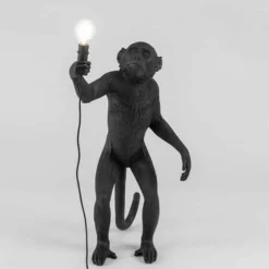 Black Monkey Pendant Lamp - Modern Ceiling Light Fixture