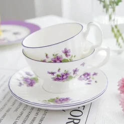 Blue Dream Teeservice - Tasse Untertasse Milchglas Zuckerdose Teller