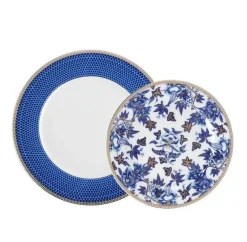 Blue Lotus Geschirr-Teeservice – Elegantes Keramikgeschirr