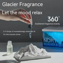 Bluetooth Aromatherapie Lautsprecher Nachtlampe - Iceberg Design