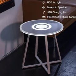Bluetooth Smart Coffee Table - Elegant Modern Design