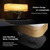 Bluetooth Speaker Desk Lamp with Wireless Charger - Dimmable Japanese Design