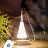 Bluetooth Speaker with Touch Dimmer Night Lamp - Portable LED Sound System