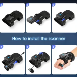 Bluetooth-Barcode-Scanhandschuh – Smart Technology Reader