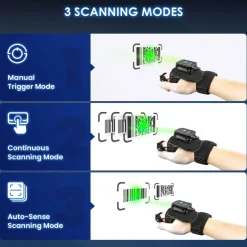 Bluetooth-Barcode-Scanhandschuh – Smart Technology Reader