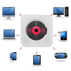 Bluetooth-CD-Player-Lautsprecher – Kabelloses Soundsystem
