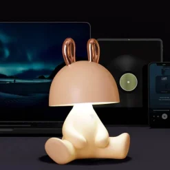 Bluetooth-Lautsprecher-Nachtlicht – Tragbares kabelloses Soundsystem