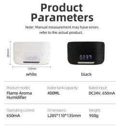 Bluetooth-Luftbefeuchter-Lautsprecher – 3-in-1-Mist-Tune-Gerät